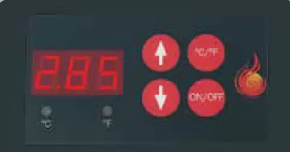 หน้าจอดิจิตอล DigiHeat
